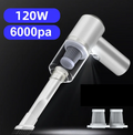 Aspiradora Inalámbrica para Auto 120W, Portátil y Potente