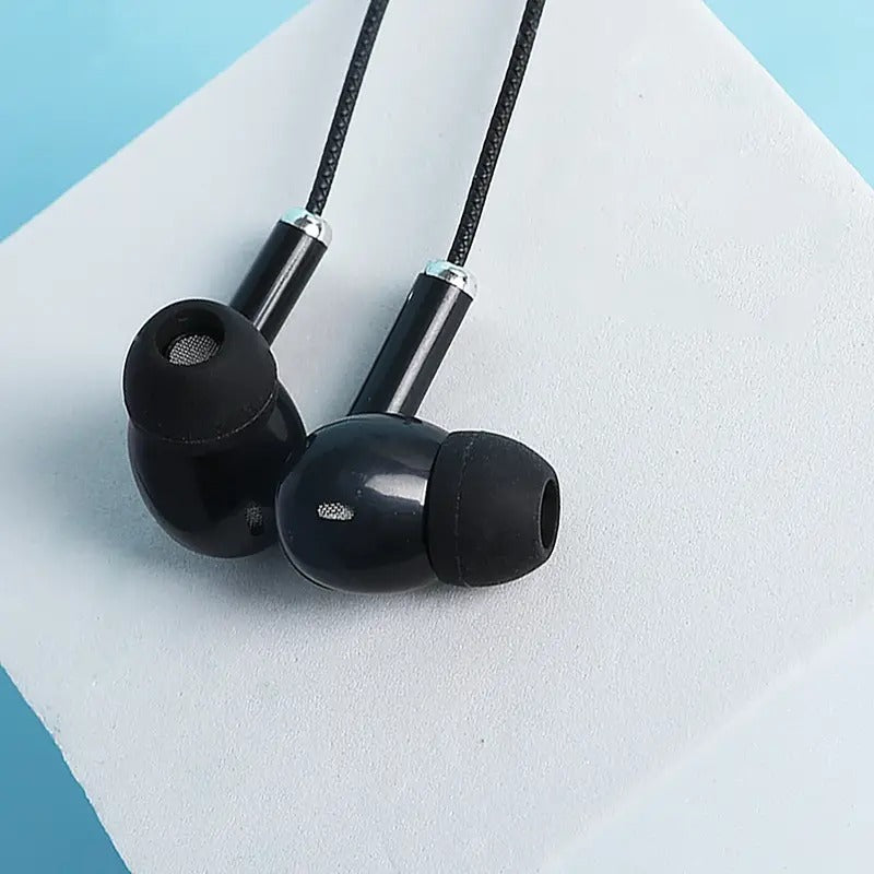 Auriculares con Cable de Colores Macaron y Reducción de Ruido con Micrófono